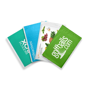 Sinh thái thân thiện bán buôn in logo tùy chỉnh compostable tự con dấu gửi thư vận chuyển bao bì poly không khí bong bóng bưu phẩm phong bì - Product Image 4