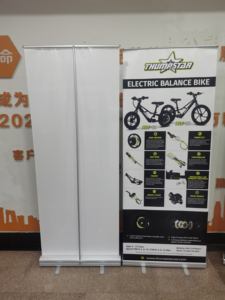 商展广告卷起横幅展览业务展示促销伸缩横幅 - Product Image 3