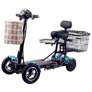 Système d'amortisseurs amélioré, scooter électrique à 4 roues, scooter de mobilité, véhicule de mobilité électrique, <span class=keywords><strong>quad</strong></span> électrique - Product Image 5