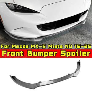 3 Piezas de Difusor de Labio para Parachoques Delantero de Coche, Pieza de Modificación para Mazda MX-5 Miata ND 2016-2025, Protector de Parachoques - Product Image 2