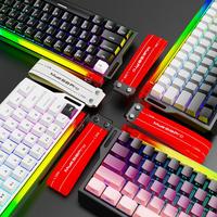 8KHz 68-Tasten Magnetische Hot-Swap-fähige ARGB Kabelgebundene Mechanische Tastatur mit 60% PC Anti-Ghosting Gaming-Bedienung und Software-Anpassung