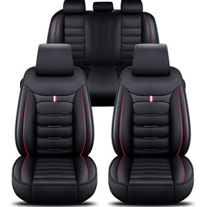 Housse de siège de voiture complète MIYA, <span class=keywords><strong>prix</strong></span> bas, accessoire intérieur, toutes saisons, universelle, style classique noir, style professionnel - Product Image 1