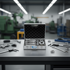 Juego de Micrómetros Internos de Tres Puntos Fervi para Orificios Ciegos 20 C 40.000mm - Product Image 3