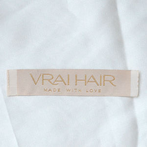 GOTS Certified Organic Cotton Woven Labels Eco-Friendly Custom Color & Size Wholesale Custom Sewn <b>Tags</b> for Apparel <b>Bags</b> & Shoes - Product Image 4