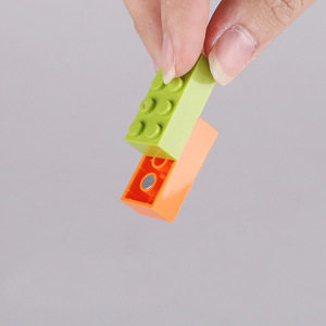 Petits blocs de construction en vrac, accessoires d'assemblage, jouets éducatifs, blocs de construction 2*4, aimants de réfrigérateur, <span class=keywords><strong>notes</strong></span> autocollantes - Product Image 3