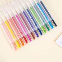 Crayons de cire lavables non toxiques, lot de 12 couleurs, dessin lisse et sûr pour les enfants, art éducatif, boîte avec logo personnalisé