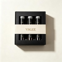 Coffret Cadeau Mini Bouteilles d'Alcool – Emballage Ondulé pour 4 Bouteilles de Spiritueux/Vin/Champagne – Personnalisable avec Logo – Emballage Vide