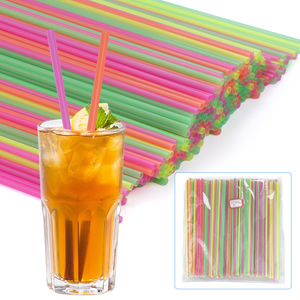Pailles à boire <span class=keywords><strong>en</strong></span> <span class=keywords><strong>plastique</strong></span> de couleurs personnalisées, pailles jetables <span class=keywords><strong>en</strong></span> blé pour boissons, nouveauté pour hôtels, mariages, Noël - Product Image 5