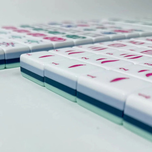 Tablero de Mahjong Acrílico Lucite de 4 Capas, Diseño Moderno y Lujoso Hecho a Mano, para Juegos de Fiesta - Product Image 2