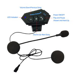 Bt12 Casque Moto <span class=keywords><strong>Bluetooth</strong></span> Tai Nghe, Dài Chờ Pin Hands-Free Gọi Điện Thoại Xe Máy Mũ Bảo Hiểm Tai Nghe <span class=keywords><strong>Bluetooth</strong></span> - Product Image 6