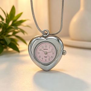 Orologi da Donna BARSH alla Moda con Catena a Collana, Gioielli con Ciondolo a Cuore, Eleganti Orologi da Polso per Signore - Product Image 3