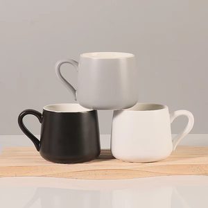 Yashipai Ceramic Coffee <b>Cups</b> 360ml Reusable Microwave Safe For Daily Use - Product Image 1