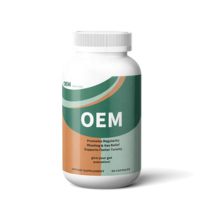 Cápsulas para la Salud Intestinal con Bajo MOQ, Probióticos Limpiadores, Suplementos Herbales para Vendedores de Amazon FBA, Cumplen con la Normativa COA y Pruebas de Terceros - Product Image 1
