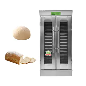 Salle de fermentation industrielle automatique de machine d'épreuve de pain de pâte à pain d'équipement commercial de boulangerie de 2 portes