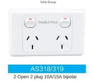 Enchufe inteligente WiFi australiano de 15 amperios, blanco, de 2 tomas, enchufe inteligente con red WiFi - Product Image 4