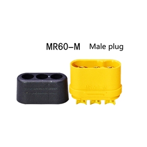 ปลั๊ก Amass MR60-M -F พร้อมฝาครอบป้องกันสายไฟ 35A ขั้วต่อกระแสสูงชุบทอง 3 แกน ปลั๊กตัวผู้ตัวเมีย ขายส่ง - Product Image 5