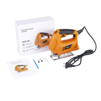 Scie sauteuse électrique de qualité industrielle 500W, machine à découper le bois, outil de bricolage pour usage domestique