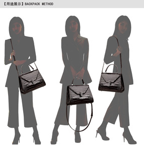 Nuevas Bolsas de Mensajero de Alta Calidad para Mujer, Bolsos de Mano de Cuero Genuino, Bolsos Cruzados, Bolsos de Hombro para Mujer, Bolsos Tote con Asa Superior - Product Image 3