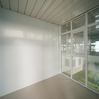 Casa Contenedor Modular de Panel Sándwich de Acero de 20 pies, de Instalación Rápida, Portátil, Desmontable, Resistente al Fuego y al Viento, para Hotel o Uso Rural