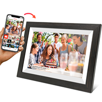 Cadre photo numérique WiFi 10 pouces, application Frameo, partage instantané de photos, décoration intelligente pour la maison, cadeau d'anniversaire, utilisation familiale