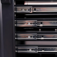 Coffre à outils professionnel personnalisé pour garage et atelier avec roulettes, armoire à outils avec établi, chariot à outils, armoire à outils