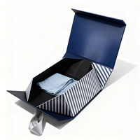 Boîtes cadeaux pliantes magnétiques de luxe personnalisées, boîtes d'emballage pliantes magnétiques en papier couché recyclable de qualité supérieure avec formes personnalisées