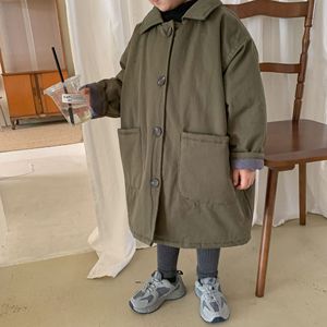 LOGO personnalisé en usine OEM Vestes d'hiver pour enfants Veste <span class=keywords><strong>longue</strong></span> rembourrée pour garçons Vestes pour enfants - Product Image 5