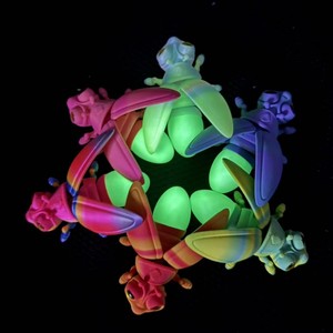 Figura de Cristal Impresa en 3D de <span class=keywords><strong>Lilo</strong></span> & Stitch con Cola Brillante en <span class=keywords><strong>la</strong></span> Noche, Modelo de Frozen, Juguete Hecho a Mano, Regalo, Escala 1/12, Edades 7-12 - Product Image 4