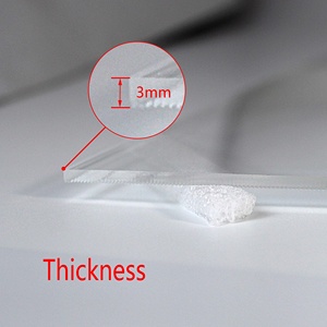 बड़े आकार 350*350mm 265nm फोकल लंबाई एकत्र सूरज प्रकाश ऑप्टिकल PMMA Fresnel लेंस - Product Image 3