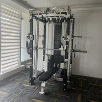 Vente en gros usine : Appareil de musculation multifonctionnel Smith Machine pour la maison, avec système de croisement de câbles et équipement multi-stations