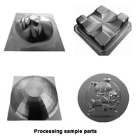 Machine de gravure et de fraisage CNC à 3 axes de haute précision TS-760A avec composants de moteur pour le traitement des métaux, fonctionnement automatique