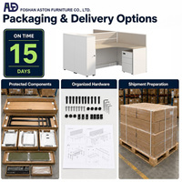 Armoire de bureau en MDF avec montage facile, design moderne et durable, mobilier de bureau pour espaces de travail commerciaux