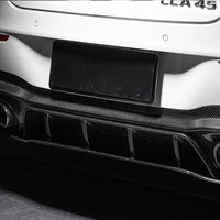 Difusor de Parachoques Trasero de Fibra de Carbono Prepreg, Alerón, Splitter, Kit de Carrocería Aero PARA Mercedes Benz C118 AMG CLA35 CLA45S Clase CLA