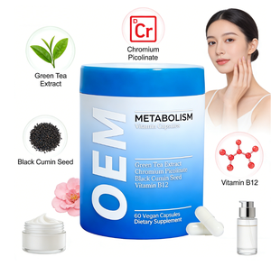 Integratore Alimentare OEM per <span class=keywords><strong>il</strong></span> Metabolismo Naturale delle Donne Adulte, 60 Capsule Vegane con Estratto di Tè Verde, Cromo Picolinato e <span class=keywords><strong>Cumino</strong></span> <span class=keywords><strong>Nero</strong></span> - Product Image 5