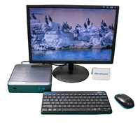 Q71311S Mini Nettop Win10 Raptor Lake S I3 13100 Mini PC de bureau 16 Go de RAM 512 Go SSD HD VGA 4 * PCIE 4.0 Mini PC
