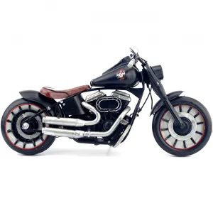 2021 Hoge Kwaliteit Iron Retro Harley Motorfiets Model Creatieve Ambachten Home Decoratie Ornamenten Post-90s Verjaardagscadeautjes