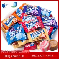 Vente en gros de bonbons mous aux fruits ADM en vrac Bonbons de fête à la saveur de la Malaisie Collation de bonbons mélangés 110 pièces/500g