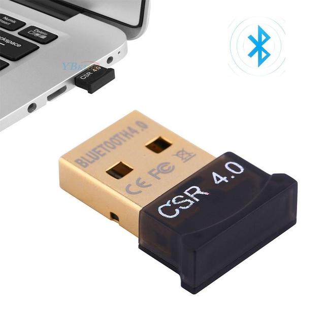 Small MINI 4.0 USB Wireless Dangle Audio Receiver Good Chip CSR 4.0 Blue Tooth Adapter Supports Win7/8/10 for Mouse Keyboard