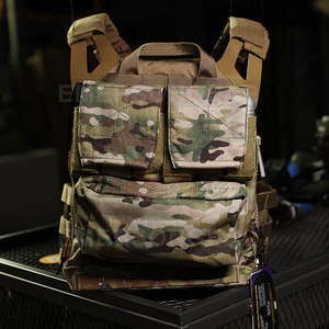 Emersongear เสื้อกั๊กไนลอน500D Cordura, เสื้อกั๊กยุทธวิธีด้านหลังซิปออนแผงกระเป๋าใส่อุปกรณ์สำหรับ multicam ผ้า AVS JPC2.0 CPC Vest - Product Image 5