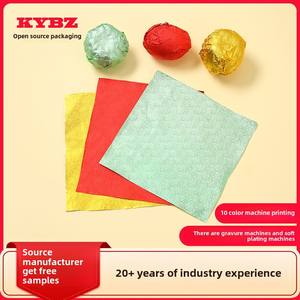 กระดาษฟอยล์อะลูมิเนียมพิมพ์สีเดียวสำหรับปิดผนึกใบชาแมนดารินสีเขียวขนาดเล็กแบบกำหนดเอง ขายส่งบรรจุภัณฑ์กระดาษช็อกโกแลต - Product Image 6