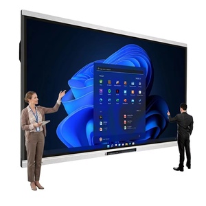 Hiseeview OPS Android Windows, Pizarra Digital Inteligente LED 4K de 75 Pulgadas, Pizarra Interactiva con Pantalla Táctil Plana, Educación OEM - Product Image 1