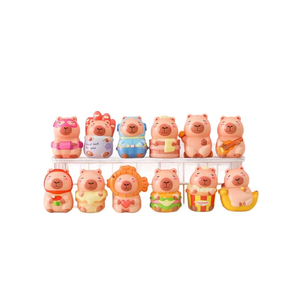 Capybara Plush Wet <b>Toy</b> Soft Cute Slow Rise Stress Relief <b>Desk</b> Decor Animal Figure Bulk Wholesale <b>Toys</b> - Product Image 1