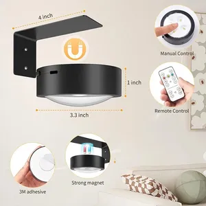 Battery Operated Led Picture <strong>Light</strong> <strong>Wall</strong> Lamp Remote Art Display <strong>Lights</strong> Magnetic Painting Wireless <strong>Artwork</strong> Lighting Dimmable - Product Image 3