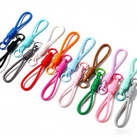 Telefoonhouder Paracord Lanyard Sleutelhanger DIY Gevlochten touw Mobiele telefoonriemen Lanyard Lanyards voor mobiele telefoons Charme polsband
