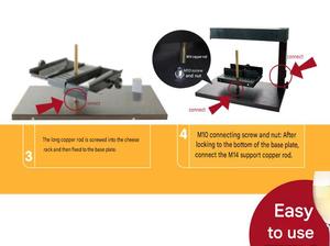 Machine à faire fondre le fromage sur table avec surface antiadhésive, grill électrique 650W pour raclette et <span class=keywords><strong>grille</strong></span>-<span class=keywords><strong>pain</strong></span> - Product Image 3