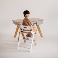 Chaise haute moderne en bois réglable pour enfants, chaise d'alimentation et de repas pour bébé, utilisation scolaire, chambre et salon