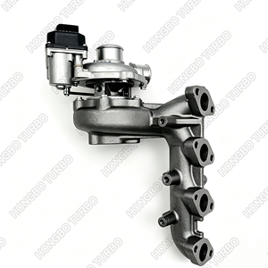 Turbocompresor GTD1244VZ 824168-5002S 28201-2A810 28235-2A610 para Hyundai I40 Tucson VF / KIA <span class=keywords><strong>Carens</strong></span> Sportage Optima D4FD <span class=keywords><strong>1.7</strong></span> <span class=keywords><strong>CRDi</strong></span> - Product Image 4