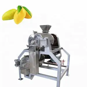 Sıcak mango püresi yapma makinesi sebze ve meyve kağıt hamuru makinesi