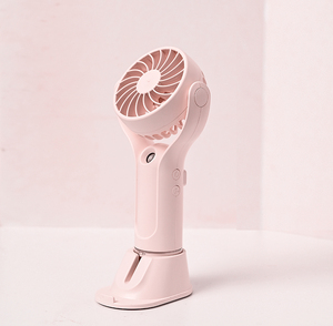 Bàn thiết kế mới tạo độ ẩm không khí với xách tay có thể sạc lại nước Mist cầm tay mini fan - Product Image 2
