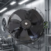 Ventilateur axial AC IP44 300 mm avec grille de protection 220 V/380 V 50 Hz, ventilateur de refroidissement d'air industriel